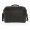 Fashion black PVC vrije 15.6" laptop tas, zwart