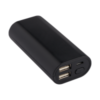 Powerbank 5.000 mAh zuignappen en oplichtend logo