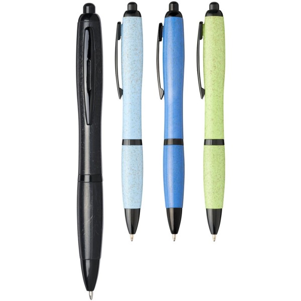 Nash balpen van tarwestro met zwarte punt