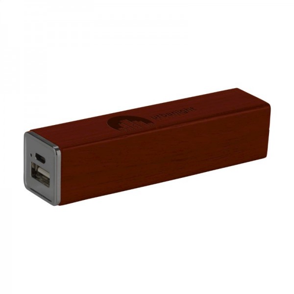 Powerbank 2000 Wood externe oplader