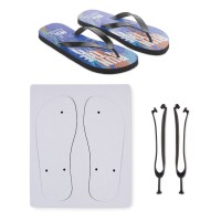 Sublimatie strandslippers XL