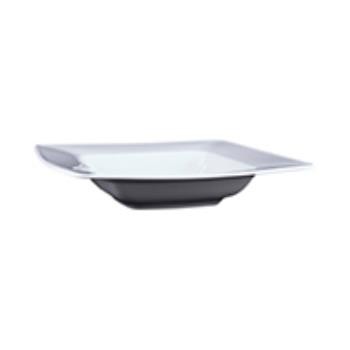 Kirsten bord diep wit 21,5 x 21,5 cm.