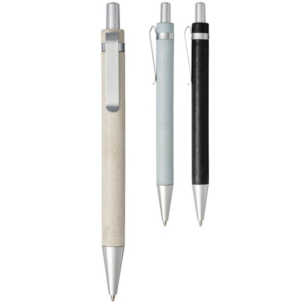 Tidore balpen van tarwestro met klikmechanisme