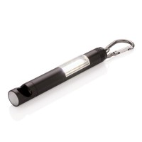 COB lamp met magneet en flesopener, zwart