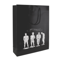 Glans gelamineerde papieren tas 31 x 40 x 10 cm