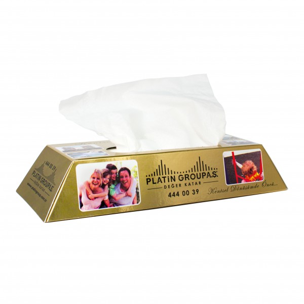Tissue box goudstaaf