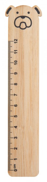 bamboe liniaal, hond