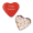 Hart blik met ca. 24 gr. hartjes