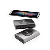 Aluminium 5.000 mAh 5W draadloze zakformaat powerbank