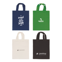 Katoenen draagtas klein 135 gr/m2 23 x 25 cm