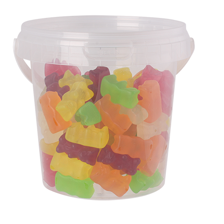 Emmertje 670 ml gevuld met snoep uit categorie SPECIAAL full colour label