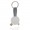 3-in-1 ronde sleutelhanger kabel, wit