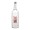Glazen fles met 750 ml bronwater