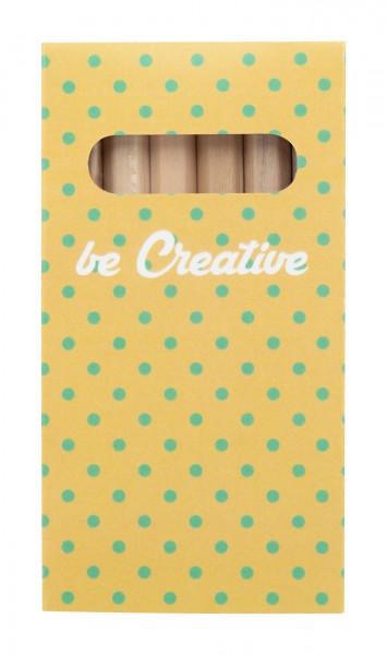 op maat gemaakte 6-delige potloodset