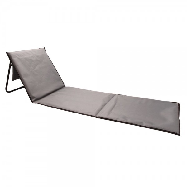 Opvouwbare strand loungestoel, blauw