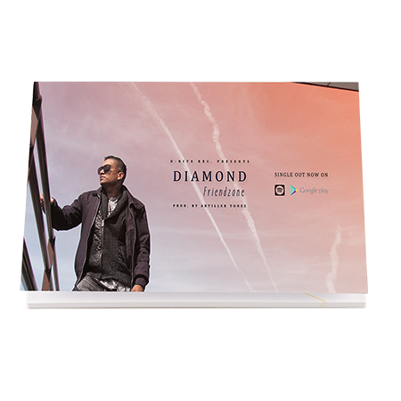 Sticky notes in omslag