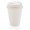 Herbruikbare dubbelwandige koffiebeker 300ml, wit