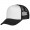 Trucker Cap Deluxe Zwart acc. Wit