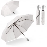 Opvouwbare 21” paraplu auto open (alleen wit)