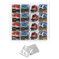 Transparante box Barry Callebaut chocolade