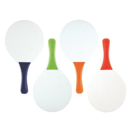 Strand tennisset in net