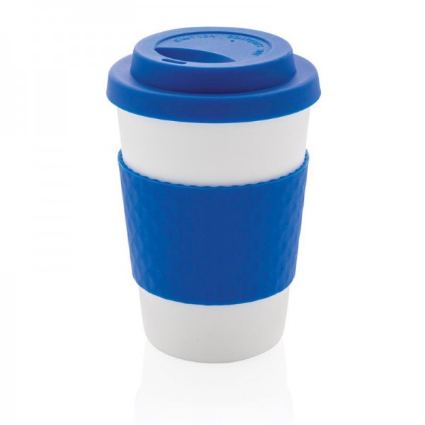 Herbruikbare koffiebeker 270ml, blauw