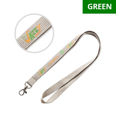 Custom made recycled PET keycord