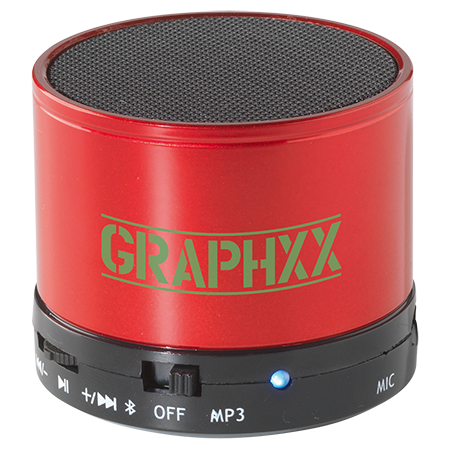 Oplaadbare mini bluetoothspeaker inclusief USB/audiokabel met 3,5 mm plug