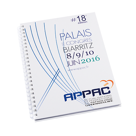 Hardcover notebook Wire-O A5