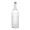 Glazen fles met 750 ml bronwater