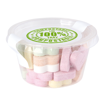 Transparant Biodegradable bakje