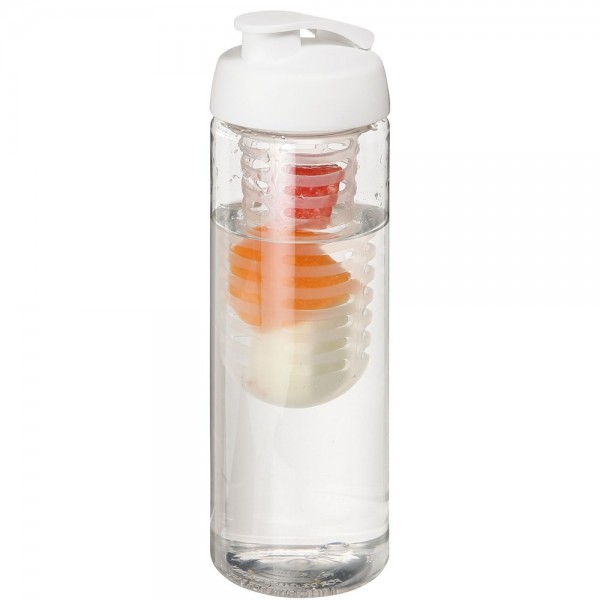 H2O Vibe 850 ml drinkfles en infuser met kanteldeksel