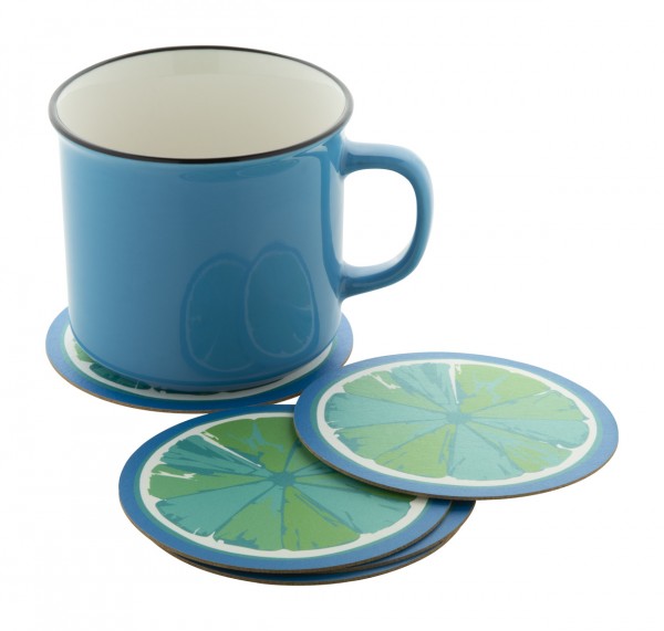 papieren onderzetter, rond