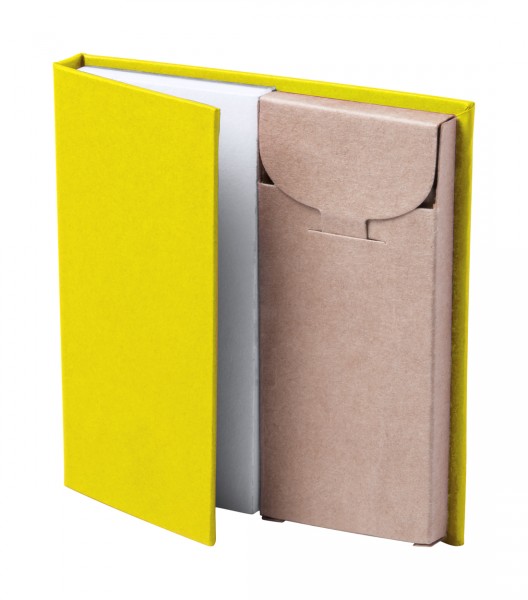 notitieblok met potloden