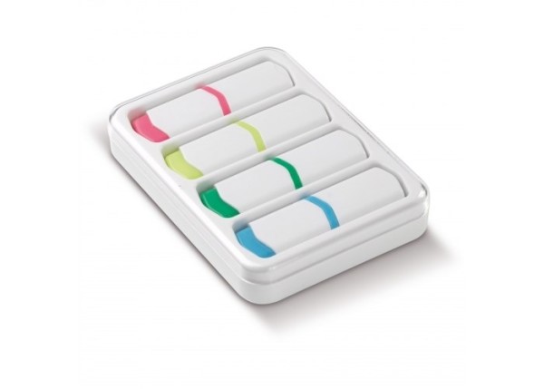 Set van 4 tekstmarkers mini