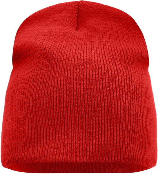 Tweelaags gebreide beanie