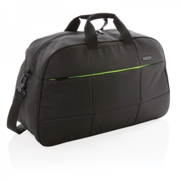 Soho business RPET 15.6" laptop weekendtas PVC vrij, zwart