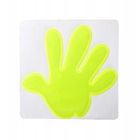 reflector sticker hand