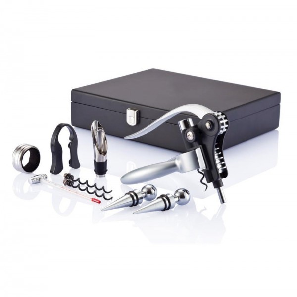 Wijnset professional, zwart
