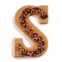 Chocolade alfabet letter S 225 Gr.