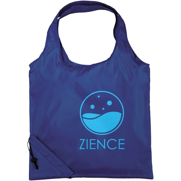 Opvouwbare polyester boodschappentas 38 x 40,6 cm