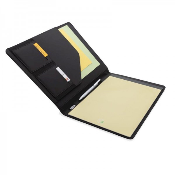 A4 basic rPET portfolio, zwart