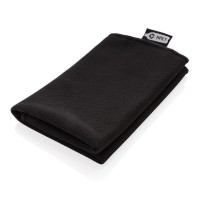 rPET sporthanddoek en hoes, zwart