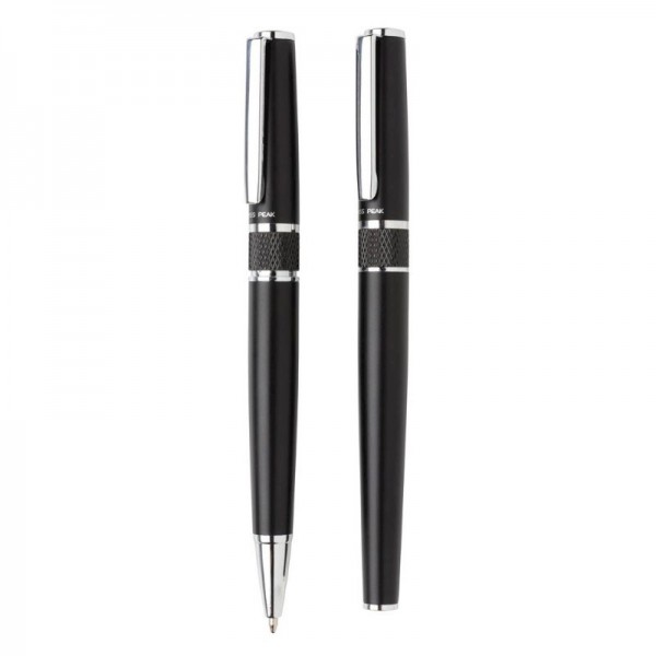 Swiss Peak deluxe pen set, zwart