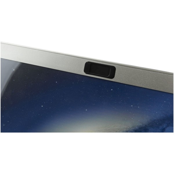 Push privacy webcam cover