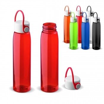 Kleurrijke kunststof drinkfles 500ml