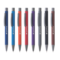 BARBADOS soft touch balpen met lasergravering