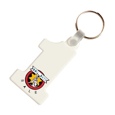 Kunststof sleutelhanger Nr. 1