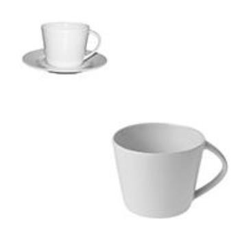 Eva Espresso Kop wit 10 cl.