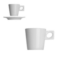 Walkure NY Espresso Kop 8 cl. wit